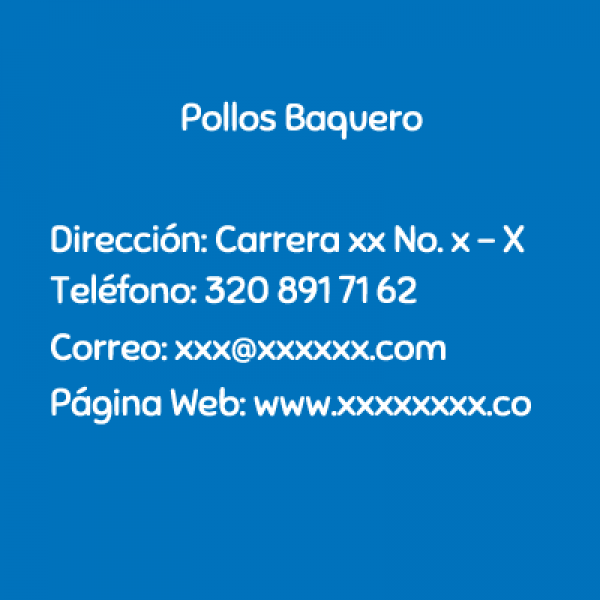 POLLOS BAQUERO