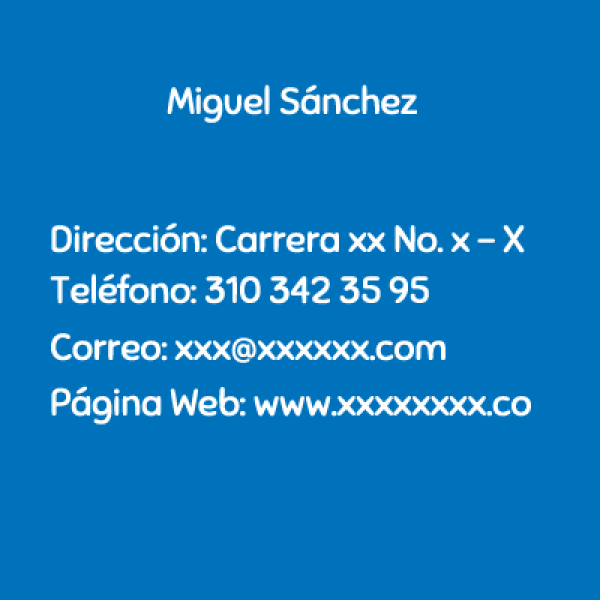 MIGUEL SANCHEZ