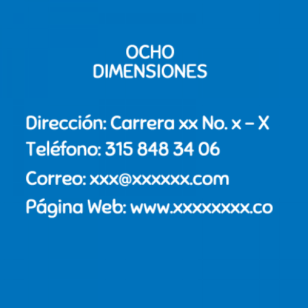 OCHO DIMENSIONES